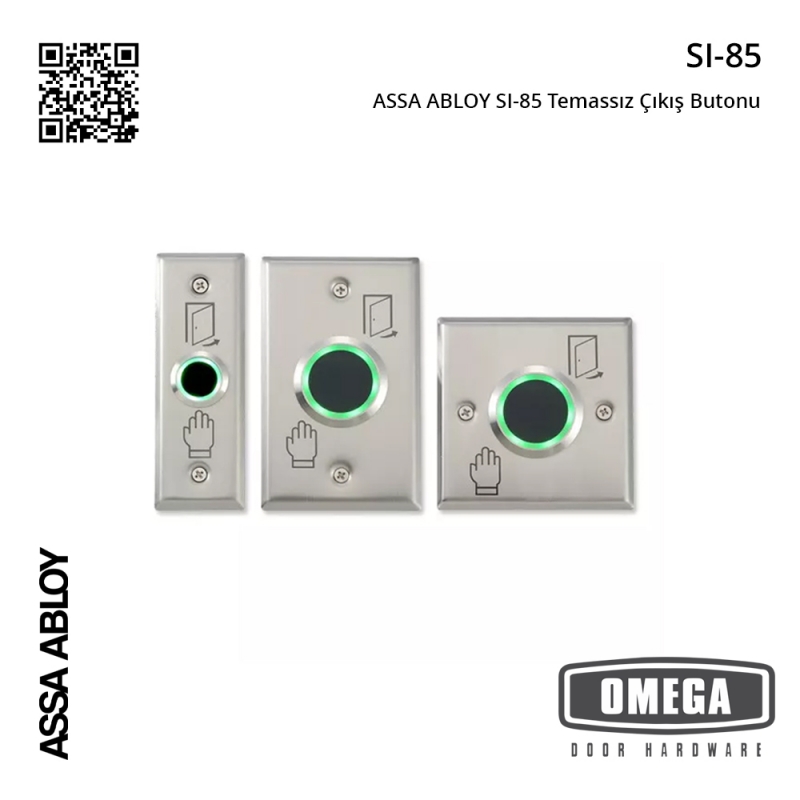 ASSA ABLOY SI-85 Temassız Çıkış Butonu